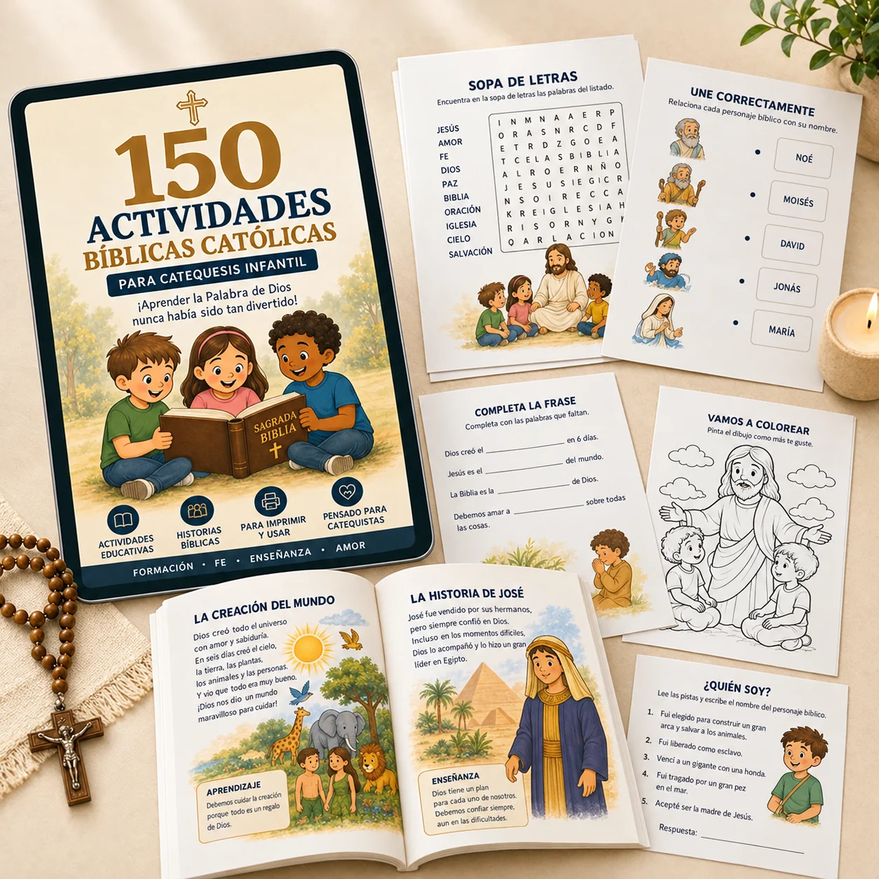 150 Actividades Bíblicas Católicas
