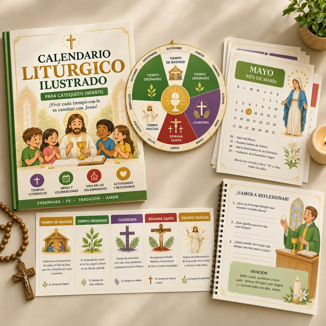 Calendario Litúrgico Ilustrado