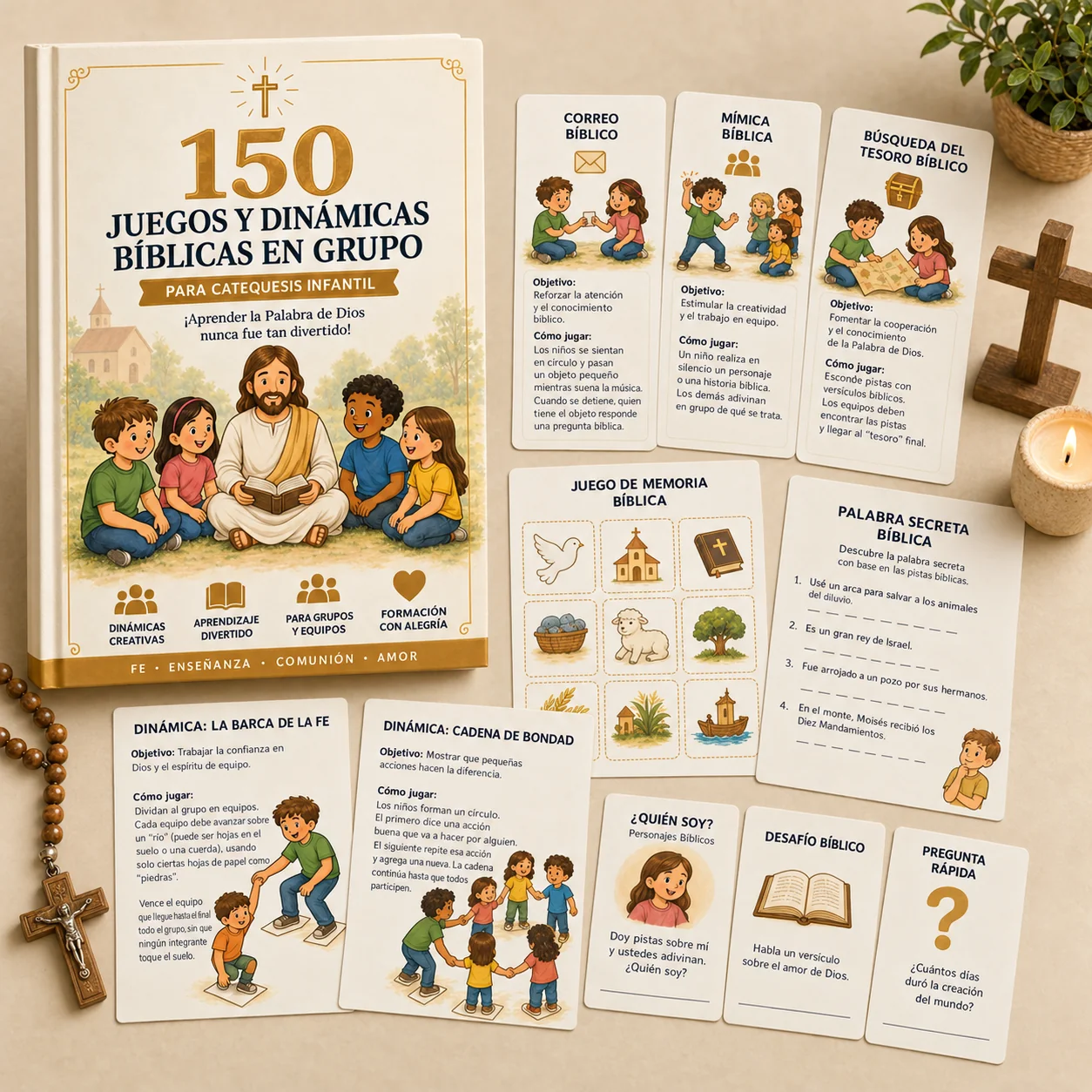 150 Juegos y Dinámicas Bíblicas en Grupo