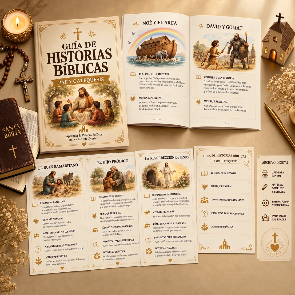 Guía de Historias Bíblicas para Catequesis